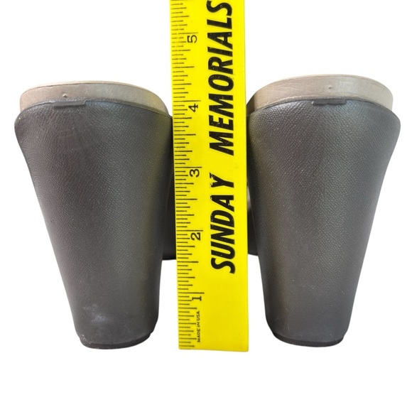 Crocs Cyprus IV Sandals 14558 Brown Slip On Block Heel Pumps Womens Shoe Size 11 - Picture 12 of 12